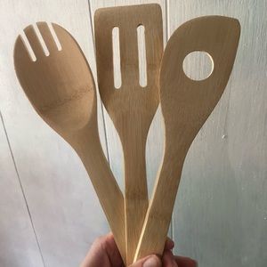 bamboo eco friendly kitchen cookware utensil